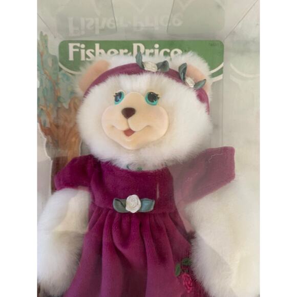NIB Vintage Fisher-Price Briarberry Maggieberry Plush Bear - Picture 6 of 8